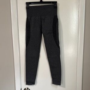 NVGTN Gray High-Waisted Leggings for Active Wear